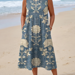 Bryleigh | Shoreline Floral Midi Dress