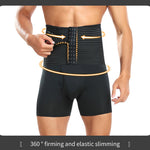 Men's Tummy Control Boxer Briefs with Open Fly
