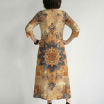 Nasrin | Gentle Floral Midi Dress