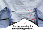 2 Pack Men's Denim Printed Cotton Boxer Briefs