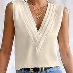 JADE™ - Lightweight Sleeveless V-Neck Top