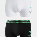 2 Pack Coconut Tree Printed Men's Underwear