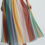 Tricia | Light Stripe Maxi Dress