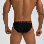 3 Packs of Men's Breathable Sports Ice Silk Seamless Briefs