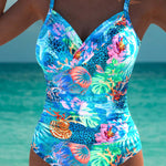 Orelia | Ocean print swimsuit