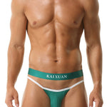 3 Pack Men's Sexy High-Cut 3D U-Pouch & Breathable Bikini