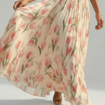 Merit | Halter Neck Floral Midi Dress
