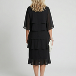 Emma | Layered Tier Midi Dress