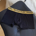 3 Pack Men's U-Shaped Large Pouch Breathable Comfortable Trunks