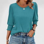 Solara | Elegant Smocked Top