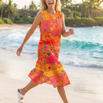 Colette | Painted Path Midi Dress