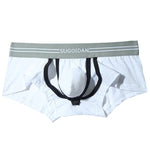 3 Pack Men’s Sexy Cutout Trunks with Lift-up Pouch