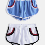 2 Pack Drawstring Leisure Men's Loose Boxer Shorts