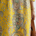 Amy | Soft Paisley Midi Dress