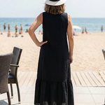 Janie | Easy Drape Midi Dress