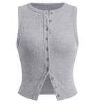 KYLIE™ – Classic Ribbed Casual Crop Top