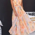 Halter™ - Maxi Dress with Print