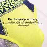 2 Pack Men's Breathable Youth U-Convex Pouch Briefs