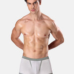 2 Pack Men's Separated Ball Pouch Trunks With Fly