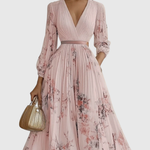 Fern | Elegant Pleated Maxi Dress
