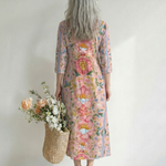 Anika | Light Form Floral Midi Dress
