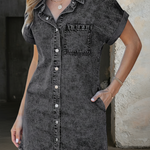 Kaelia | Denim Shirt Dress