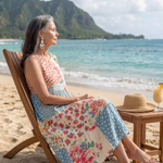 Tula | Coastal Floral Midi Dress