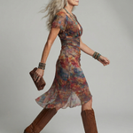 Colette | Quiet Halter Midi Dress