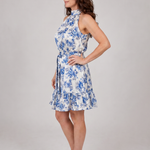 Murree | Halter Neck Ruffle Hem Knee Length Dress