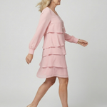 Mia | Clean Layered Knee Length Dress