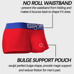 3 Pack Men's Structured Support Pouch Comfort Trunks
