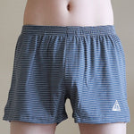Men's Striped Thin Breathable Comfortable Trunks