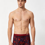 3 Pack Men's Powerful Antibacterial Mesh Cooling & Festive Colors Trunks