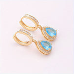 Exquisite Cubic Zirconia Drop Earrings