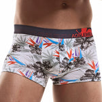 6 Pack Men's U Convex Modal Print Breathable Trunks