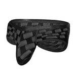 2 Pack Men's Sheer Grid Mesh Breathable Large U-Pouch Trunks