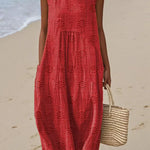 Beatrice - Elegant Sleeveless Dress with Pockets