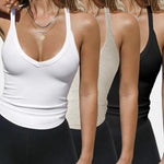 JAYDA™ – Sleek Fit Racerback Tank Top (Pack of 3)