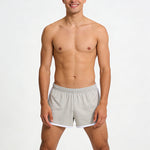 4 Pack Men's Mid-Rise Breathable Cotton Skin-Friendly Boxers Shorts