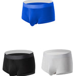 Men’s 3 Pack Fly Big Pouch Breathable Trunks