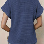Violet | Detailed Knitted Top