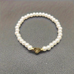A-Z Pearl Beaded Bracelet