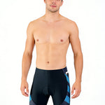 Men's Quick-Dry Print & Side Pockets Outdoor Cycling Activewear Tights