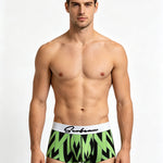 2 Pack Men's Fade-Resistant Printed Skin-Friendly Cooling Airflow Trunks