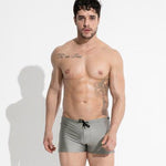 Men's Sexy Breathable Boxer Swim Trunks