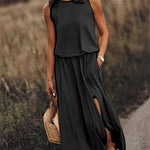 Camille | Sleeveless Maxi Gown