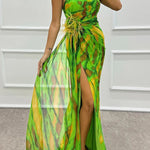 Cinder | Vibrant Draped Dress