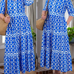 HAZEL | Chain Link Midi Dress
