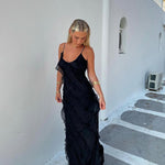 Emer | Ruffled Maxi Dress