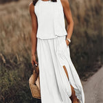 Camille | Sleeveless Maxi Gown